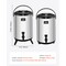 Insulated Beverage Dispenser Stainless Steel Hot and Cold Drink Server